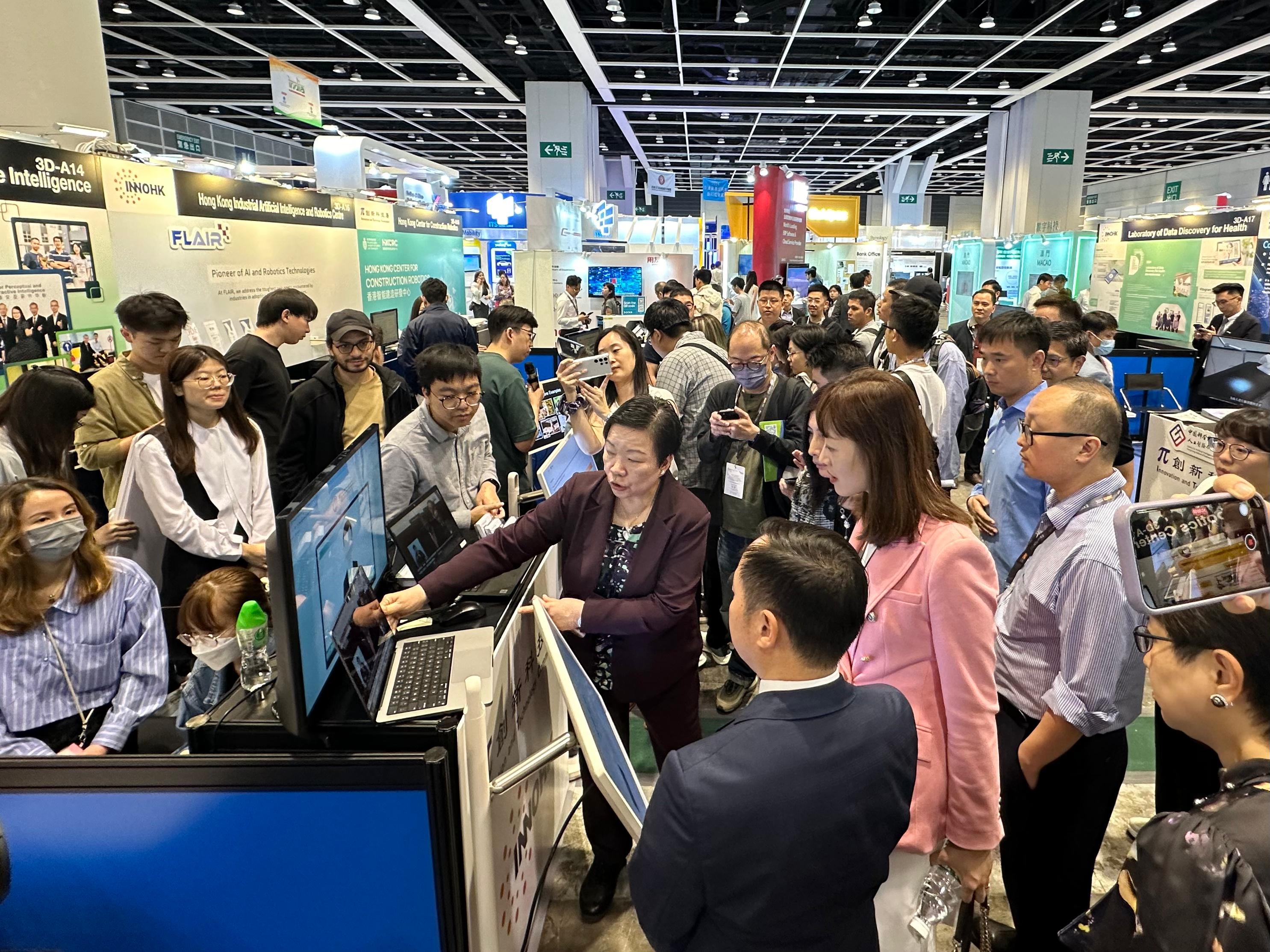InnoHK Showcases Global Research Collaboration Outcomes at InnoEX 2024